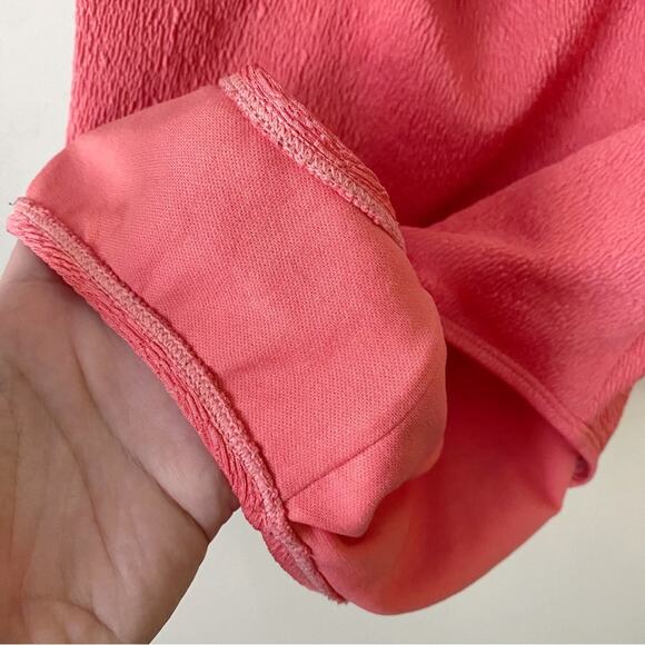 Shade & Shore | One Piece Swimsuit Bathing Suit Knot Front Coral Pink XL - Picture 5 of 6